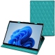 硬质真皮保护套 Microsoft Surface Pro 8 - Bleu fluo - Couture