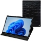 Housse cuir Microsoft Surface Pro 8 - Crocodile nero