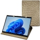 Custodia in pelle Microsoft Surface Pro 8 - Autruche desert