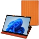 Capa em pele Microsoft Surface Pro 8 - Abaca arancio