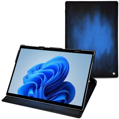 Microsoft Surface Pro 9 : opta per una custodia in pelle chic Bleu Patine