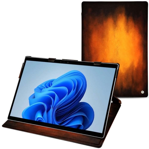 Microsoft Surface Pro 9 : opta per una custodia in pelle chic Fauve Patine