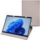 Microsoft Surface Pro 8 leather case - Taupe innocent