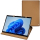 Funda de piel Microsoft Surface Pro 8 - Beige Veggie