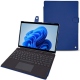 硬质真皮保护套 Microsoft Surface Pro 8 - Bleu océan ( Nappa - Pantone 293C ) 