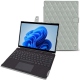 Custodia in pelle Microsoft Surface Pro8 - Gris - Couture ( Nappa - Pantone W428C ) 