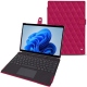Housse cuir Microsoft Surface Pro 8 - Rose fluo - Couture