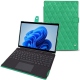 Housse cuir Microsoft Surface Pro 8 - Menthe vintage - Couture