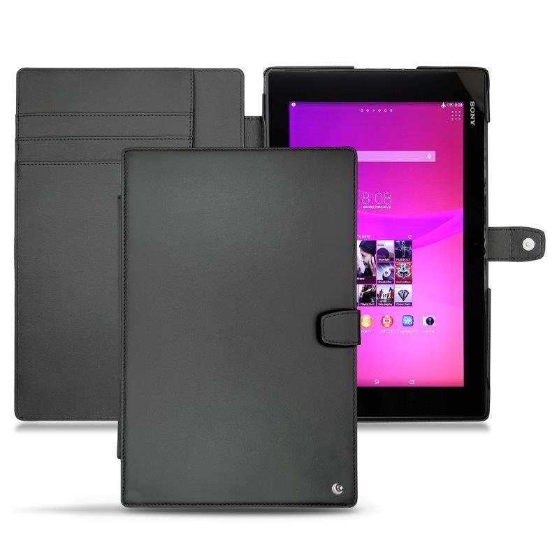 Sony Xperia Z2 Tablet leather case - Noir ( Nappa - Black ) 