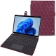 Lederschutzhülle Microsoft Surface Pro8 - Prune vintage - Couture