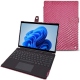 Housse cuir Microsoft Surface Pro 8 - Serpent ciclamino