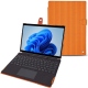 Capa em pele Microsoft Surface Pro 8 - Abaca arancio