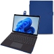 Capa em pele Microsoft Surface Pro 8 - Bleu Océan PU