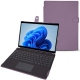 Microsoft Surface Pro 8 leather case - Lilas PU