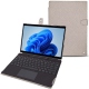 Capa em pele Microsoft Surface Pro 8 - Taupe innocent