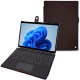 Housse cuir Microsoft Surface Pro 8 - Marron envoûtant