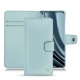 OnePlus 10 Pro leather case - Bleu ciel ( Nappa - Pantone 277C ) 