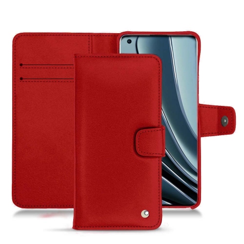 OnePlus 10 Pro : optez pour une housse en cuirRouge ( Nappa - Pantone #d50032 ) 