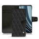 Capa em pele OnePlus 10 Pro - Noir - Couture ( Nappa - Black ) 