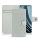Housse cuir OnePlus 10 Pro - Gris - Couture ( Nappa - Pantone W428C ) 