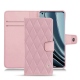 Capa em pele OnePlus 10 Pro - Rose - Couture ( Nappa - Pantone 2365C ) 