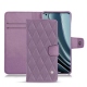 Funda de piel OnePlus 10 Pro - Lilas - Couture ( Nappa - Pantone 2645U ) 