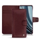 Funda de piel OnePlus 10 Pro - Lie de vin ( Pantone 5115C ) 