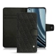 Housse cuir OnePlus 10 Pro - Ebène - Couture ( Sleek P C12 - Black ) 