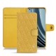 Housse cuir OnePlus 10 Pro - Mimosa - Couture ( Pantone 141C ) 