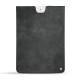 Housse cuir Apple iPad Air 2  - Dark vintage ( Roughtcut - Black#5256 ) 