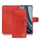 Custodia in pelle OnePlus 10 Pro - Cerise vintage ( Pantone 185C ) 