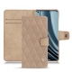 Custodia in pelle OnePlus 10 Pro - Taupe vintage - Couture