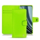 Housse cuir OnePlus 10 Pro - Vert fluo