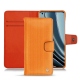Capa em pele OnePlus 10 Pro - Abaca arancio