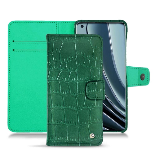 OnePlus 10 Pro: optare per una cover in pelleCrocodile pino ( Pantone #173F35 ) 