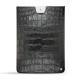 Funda de piel Apple iPad Air 2  - Crocodile nero
