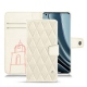 OnePlus 10 Pro leather case - Blanc escumo - Couture
