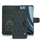 Lederschutzhülle OnePlus 10 Pro - Blu marino - Couture