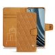 Housse cuir OnePlus 10 Pro - Castan esparciate - Couture