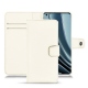 OnePlus 10 Pro leather case - Blanc PU