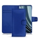 Housse cuir OnePlus 10 Pro - Bleu océan PU