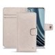 Lederschutzhülle OnePlus 10 Pro - Taupe innocent