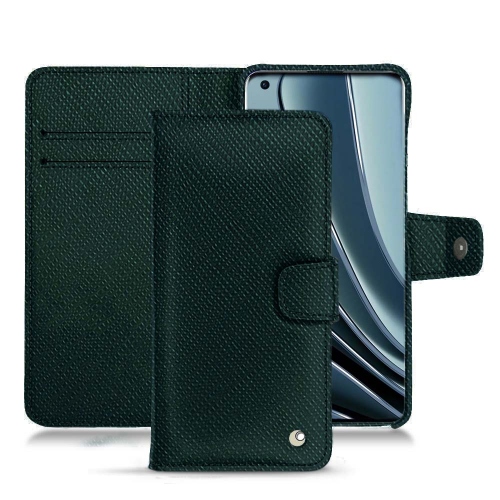 OnePlus 10 Pro: Entscheiden Sie sich für eine Lederhülle!Vert séduisant ( Pantone #1d3c34 ) 