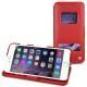 Apple iPhone 6 Plus  leather case - Rouge ( Nappa - Pantone 199C ) 