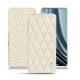 Custodia in pelle OnePlus 10 Pro - Blanc - Couture ( Bologna - White ) 