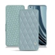 Lederschutzhülle OnePlus 10 Pro - Bleu ciel - Couture ( Nappa - Pantone 277C ) 