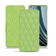 Funda de piel OnePlus 10 Pro - Vert olive - Couture ( Nappa - Pantone 578U ) 