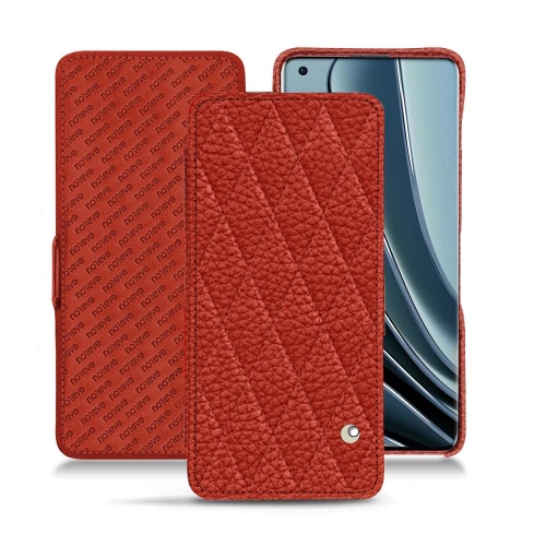 Estojo de couro personalizado para OnePlus 10 ProPapaye - Couture ( Pantone #b54317 ) 