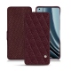 Housse cuir OnePlus 10 Pro - Lie de vin - Couture ( Pantone 5115C ) 