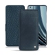 Housse cuir OnePlus 10 Pro - Jean vintage ( Roughtcut - Pantone 285U  ) 